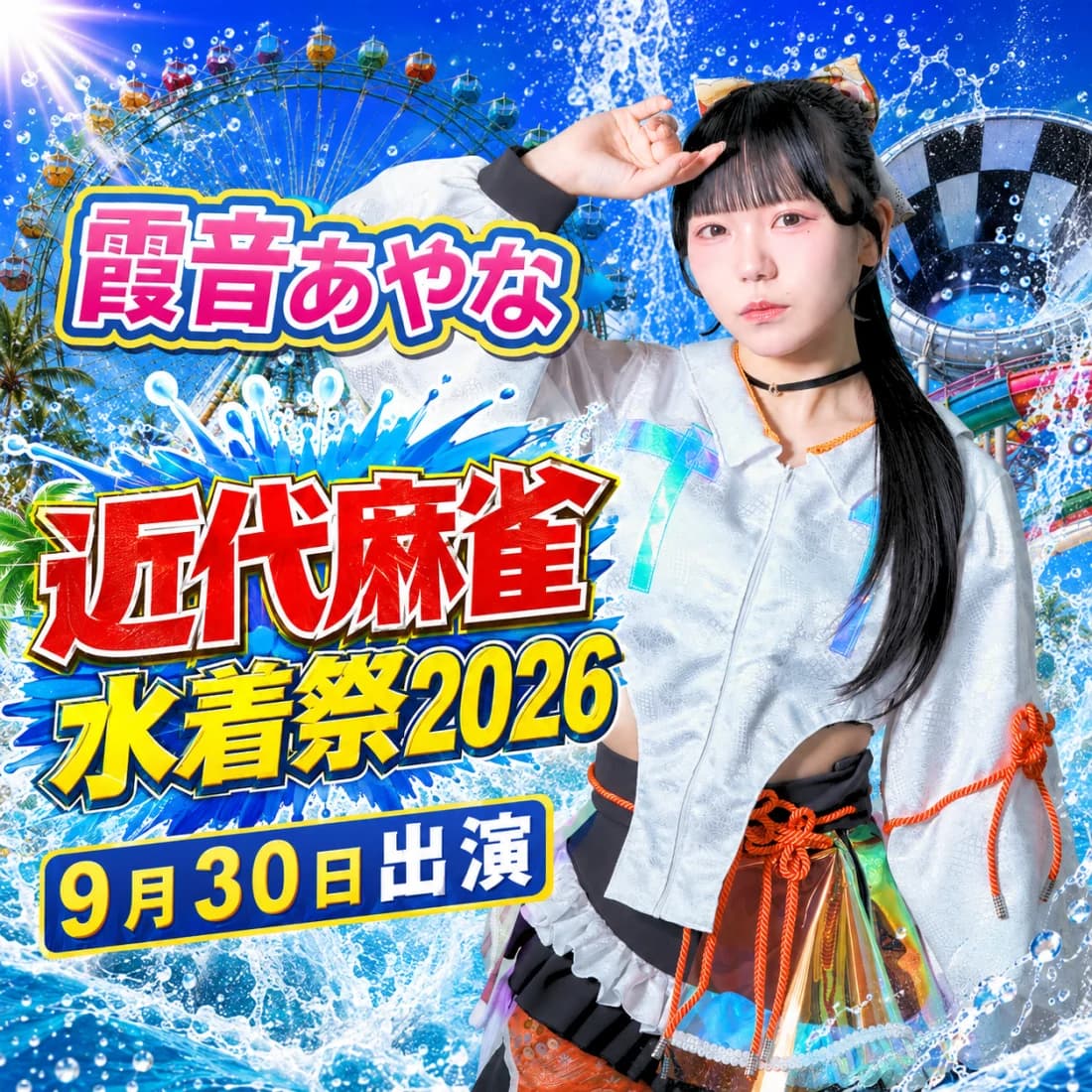 近代麻雀水着祭2026 フライヤー